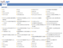 Tablet Screenshot of hsfl.net